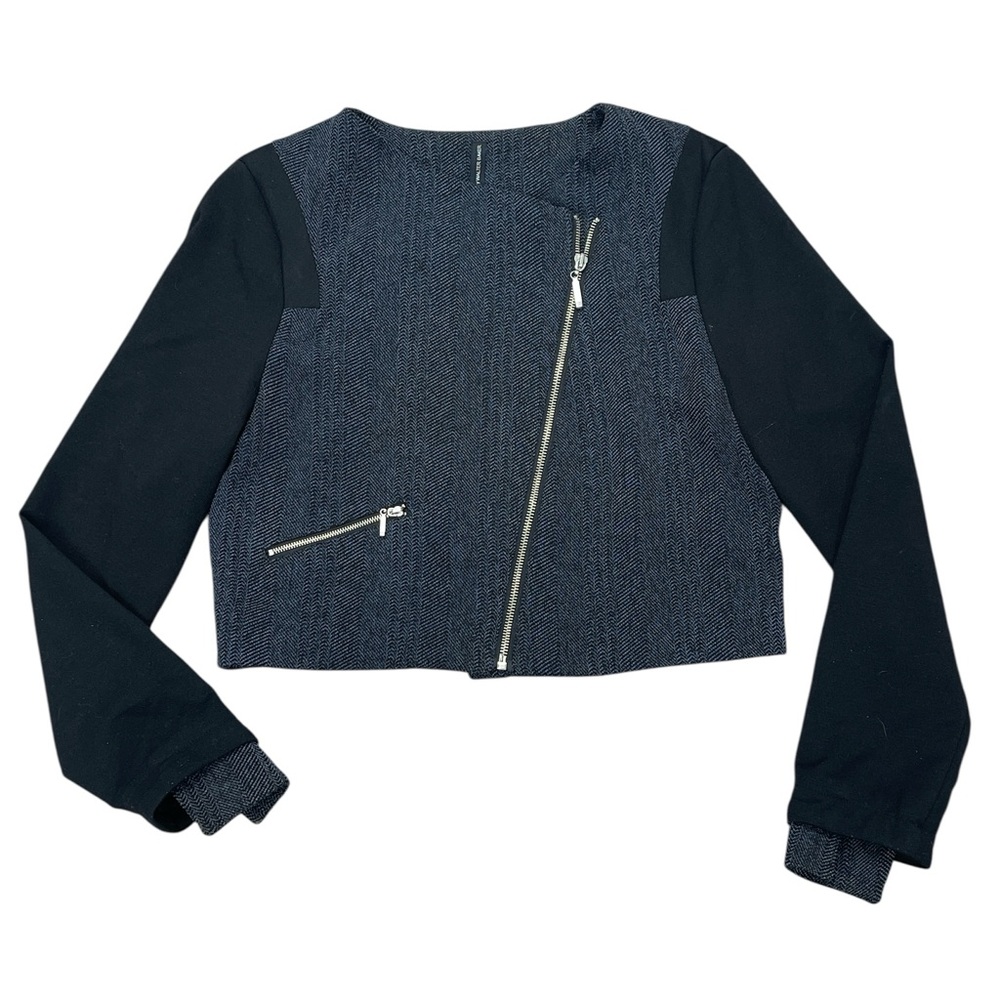 W118 by Walter Baker Cropped Asymmetrical Jacket